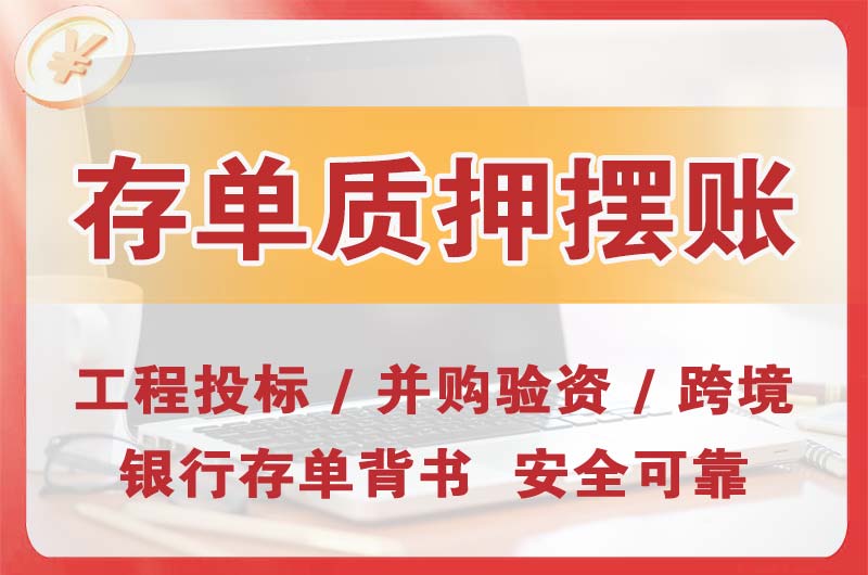 鄂州大额存单质押摆账